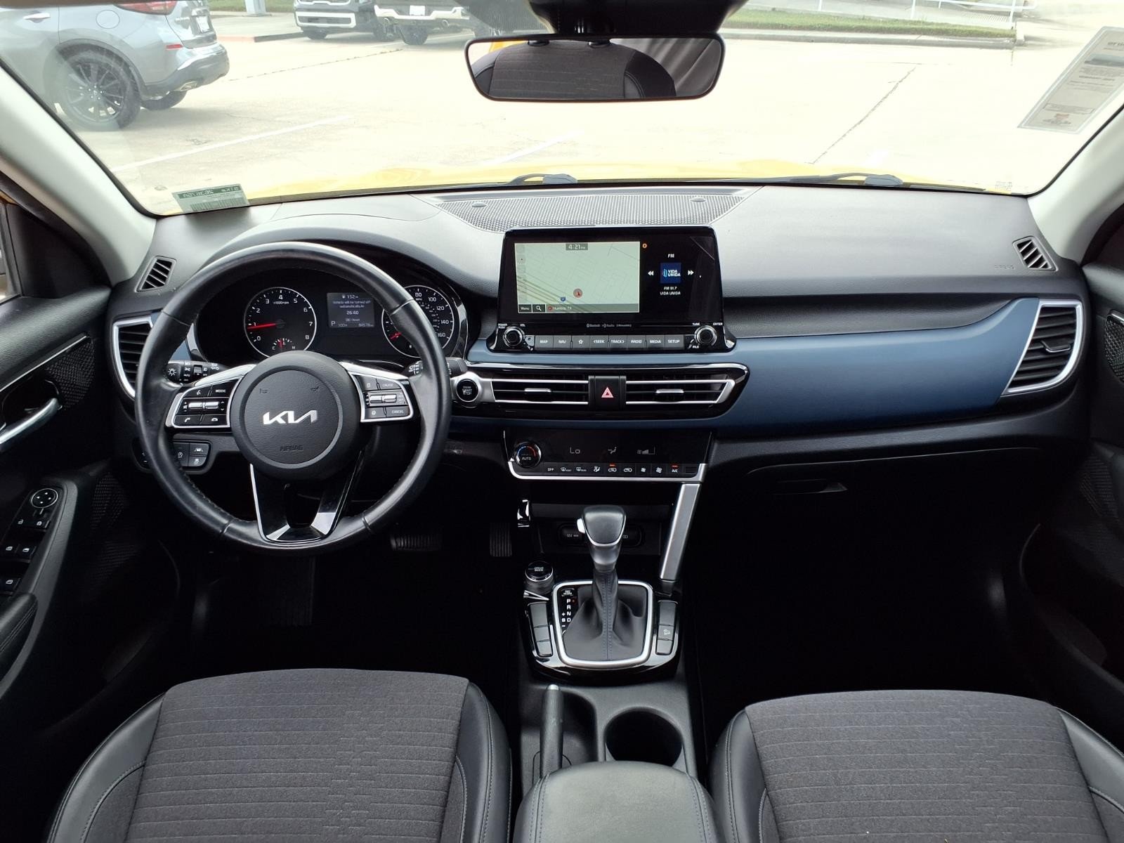 2022 Kia Seltos S Yellow at Group 1 GMC Buick South