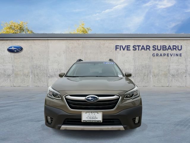 Certified Used 2021 Green Subaru Limited image 3