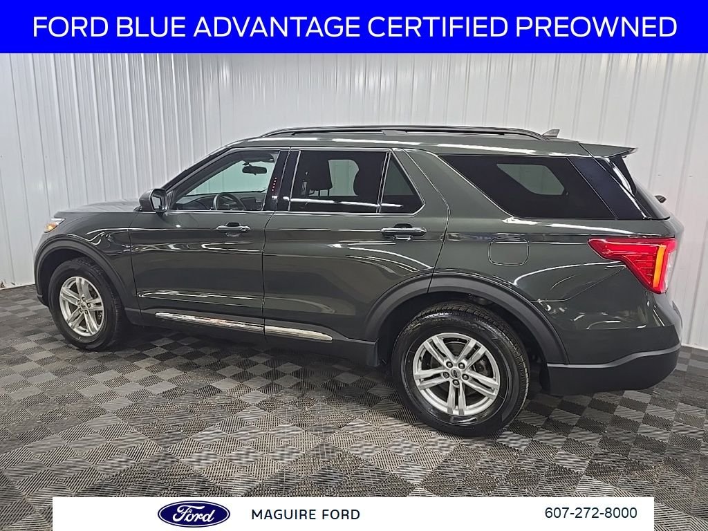 Used 2024 Green Metallic Ford XLT image 5