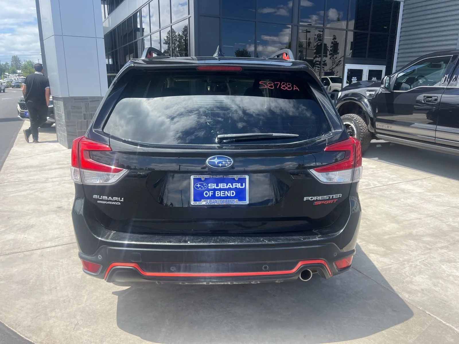Used 2023 Crystal Black Silica Subaru Sport image 6