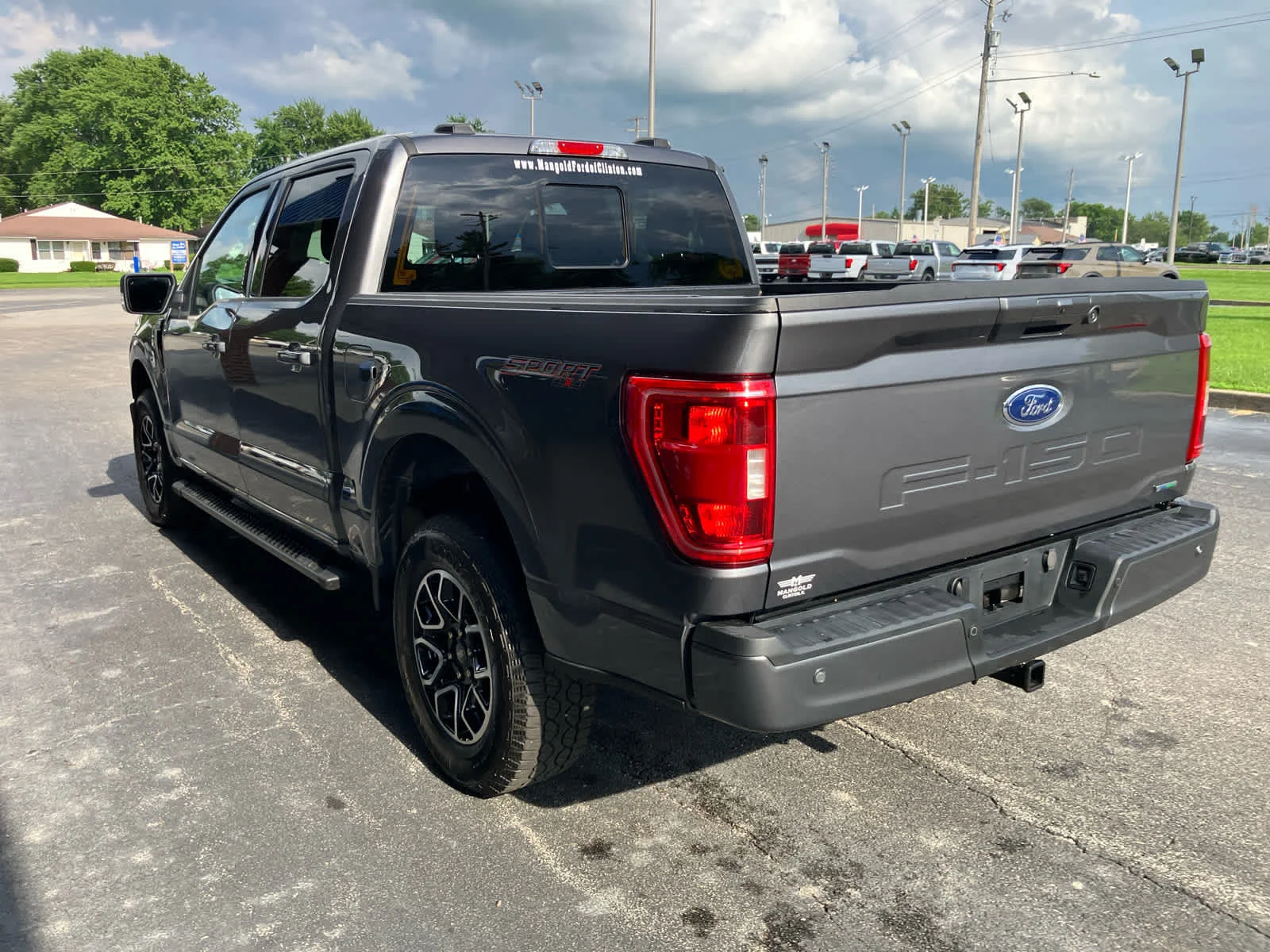 Used 2023 Carbonized Gray Metallic Ford XLT image 24