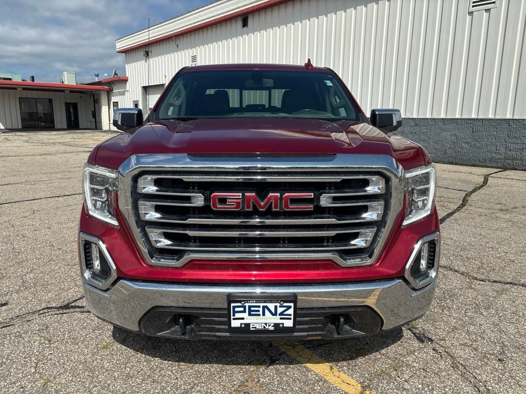 Used 2021 GMC Sierra 1500 SLT with VIN 3GTU9DED4MG482791 for sale in Rochester, Minnesota