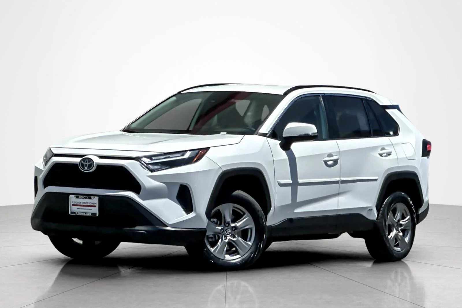 Certified Used 2024 Ice Cap Toyota Hybrid LE image 1