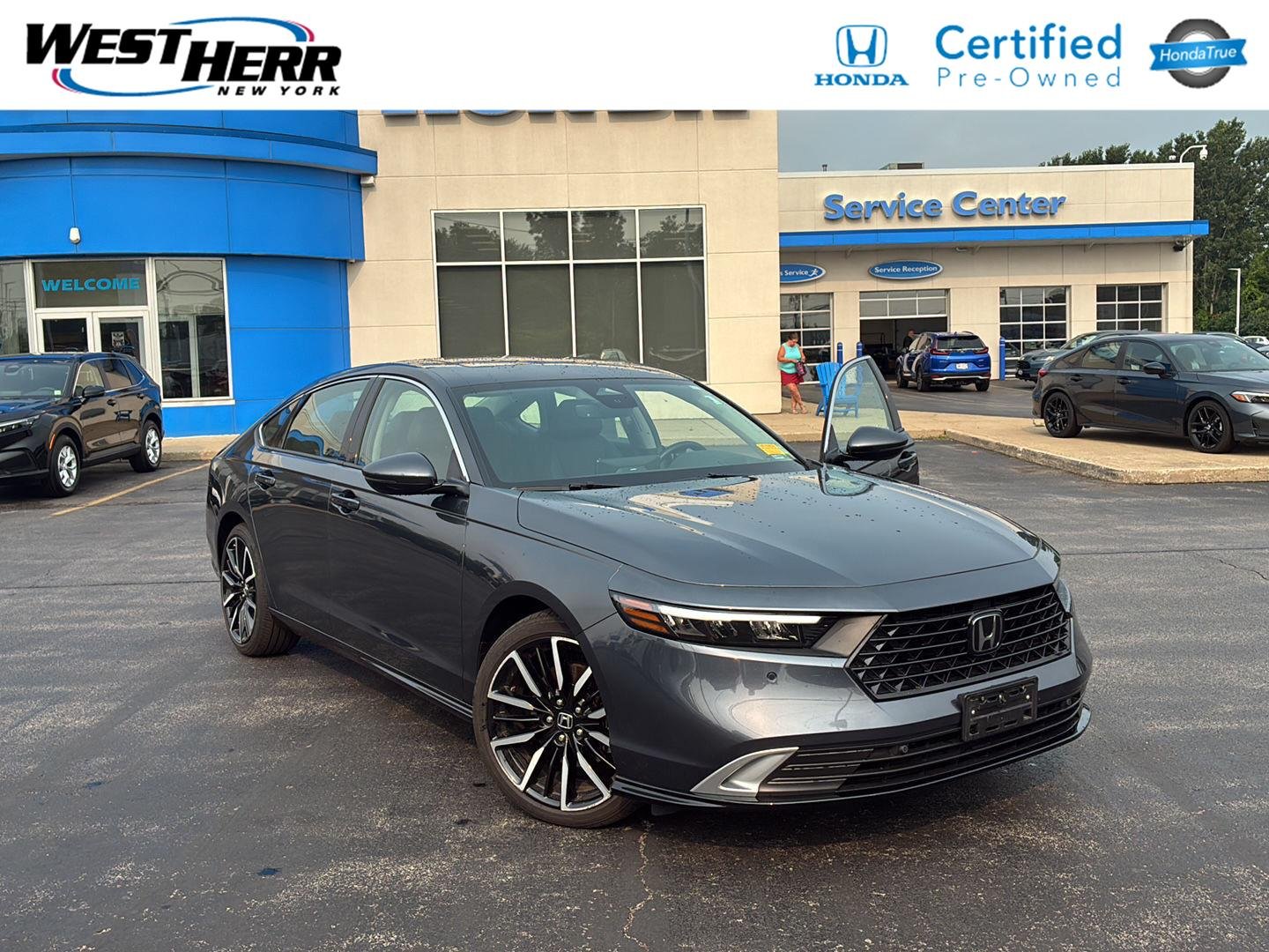 Certified Used 2024 Meteorite Gray Metallic Honda Touring image 1