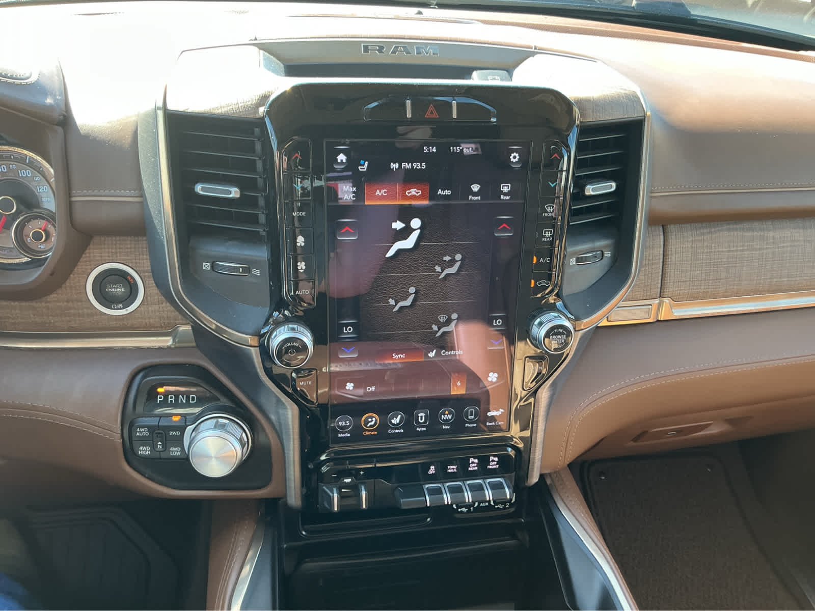 Used 2020 Walnut Brown Metallic Clearcoat Ram Longhorn image 30
