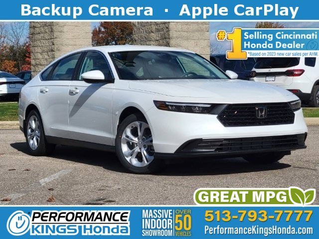 Certified Used 2024 Platinum White Pearl Honda LX image 1