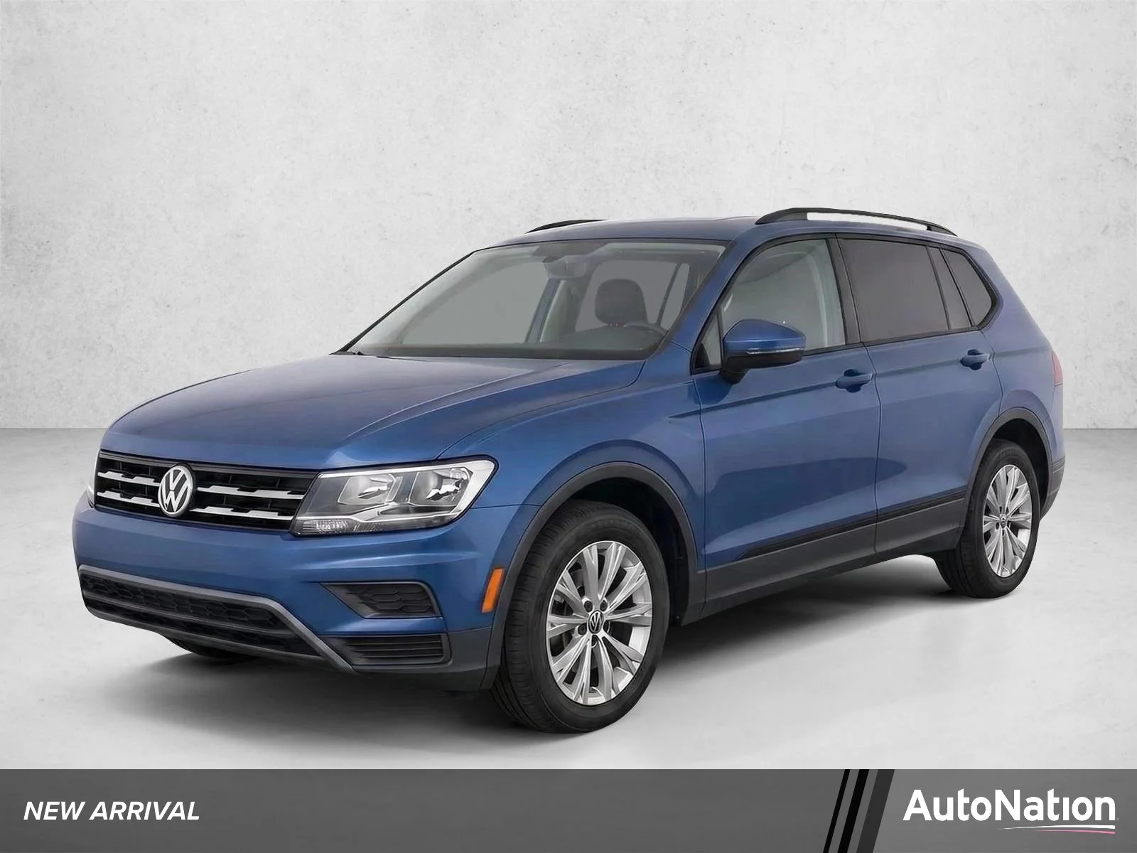 Used 2019 Silk Blue Metallic Volkswagen S image 1