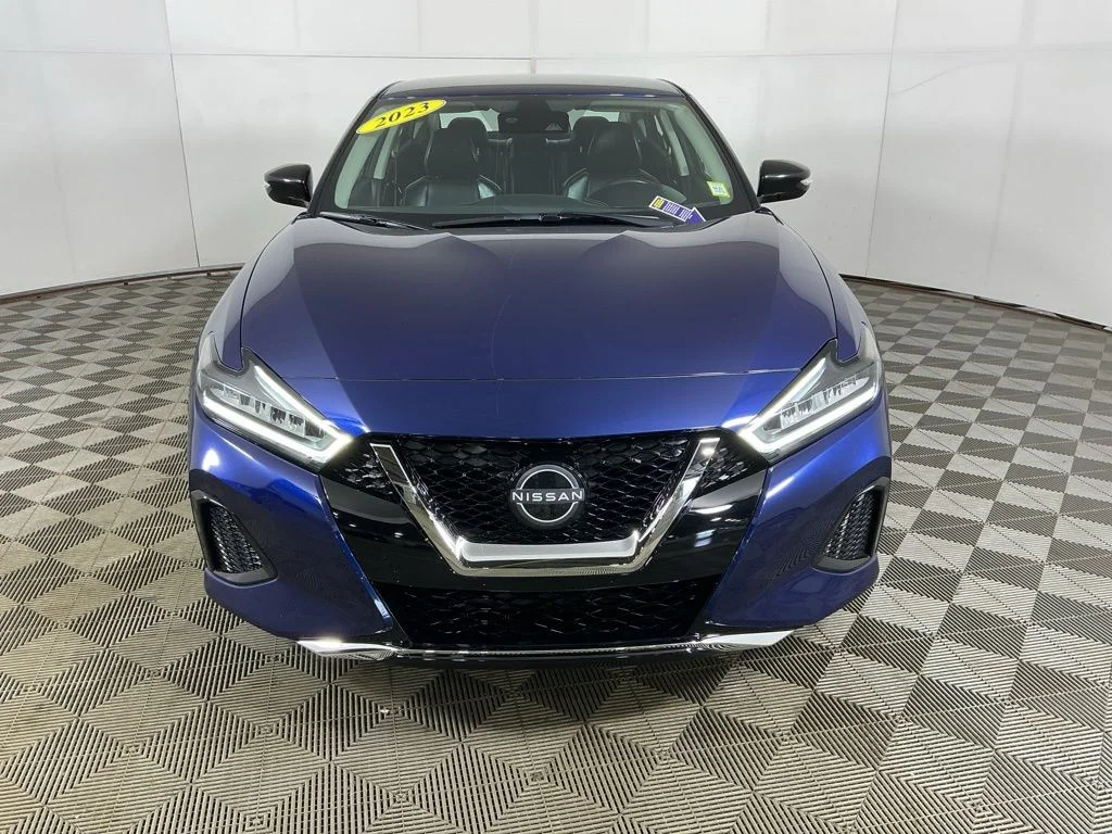 Certified Used 2023 Blue Nissan SV image 3