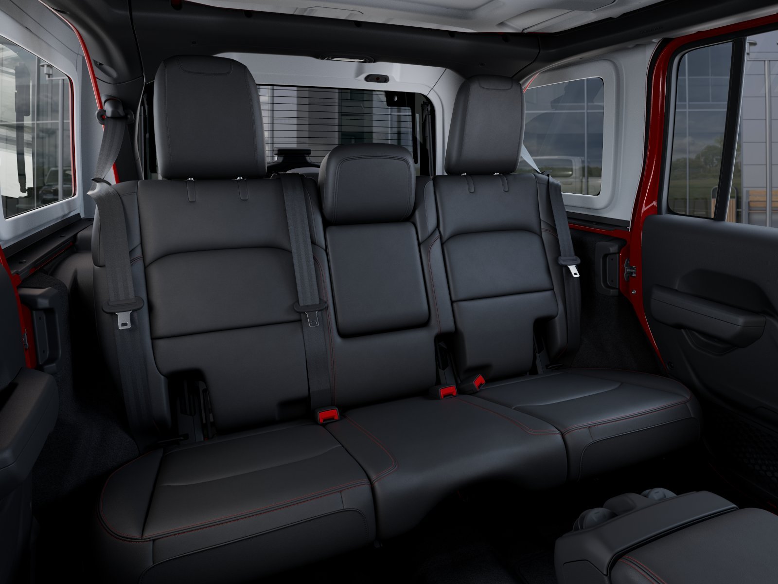 New 2026 Firecracker Red Clear-Coat Exterior Paint Jeep Rubicon 4-Door image 41