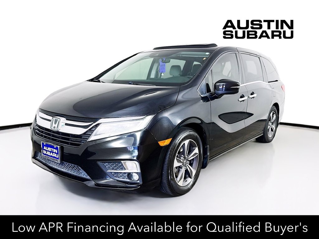 Certified Used 2019 Crystal Black Pearl Honda Touring image 3