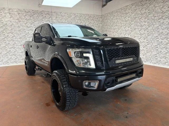 Used 2018 Magnetic Black Nissan PRO-4X image 1