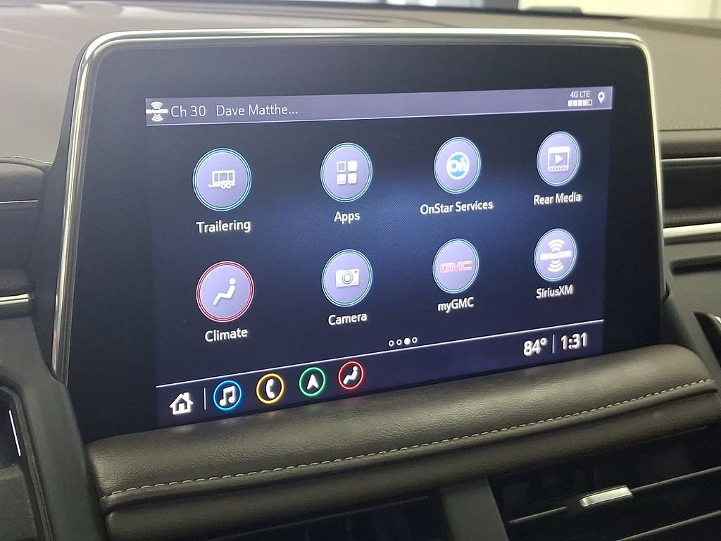 Used 2021 Midnight Blue Metallic GMC SLT image 27