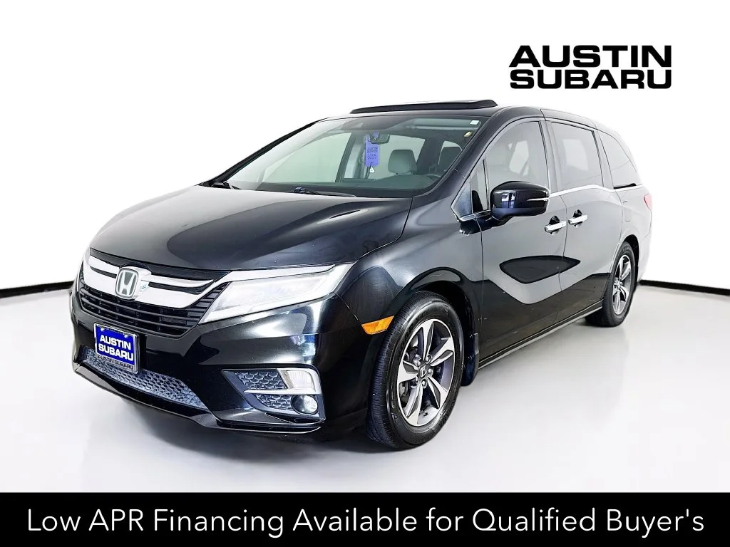 Certified Used 2019 Crystal Black Pearl Honda Touring image 3