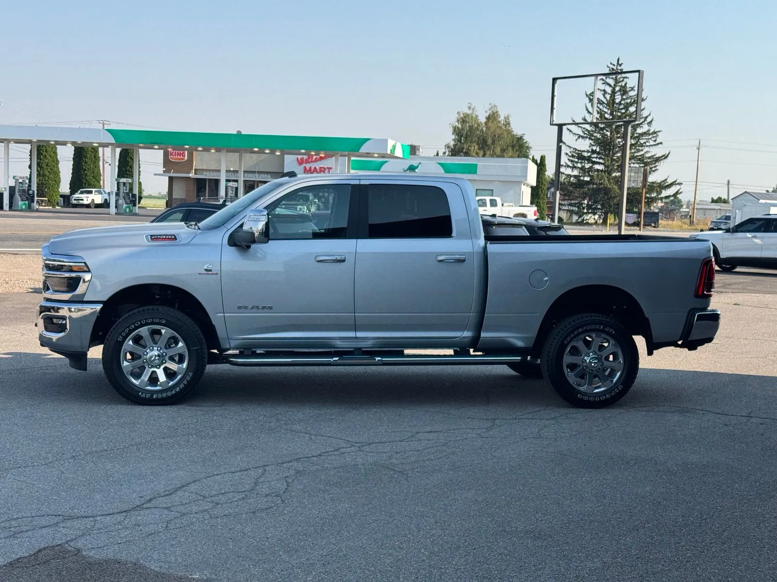 New 2026 Silver-Zynith Exterior Paint RAM Laramie image 11
