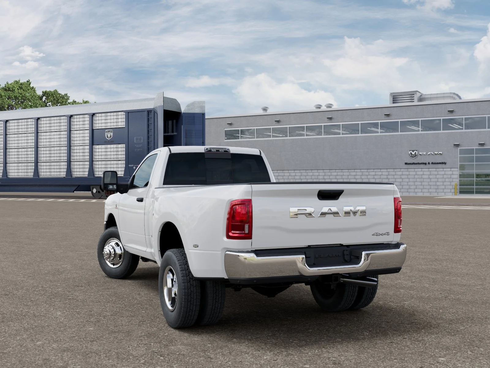 New 2026 Bright White Clear-Coat Exterior Paint RAM Tradesman image 29