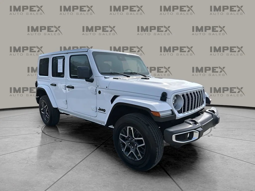 Used 2025 White Jeep Sahara image 7