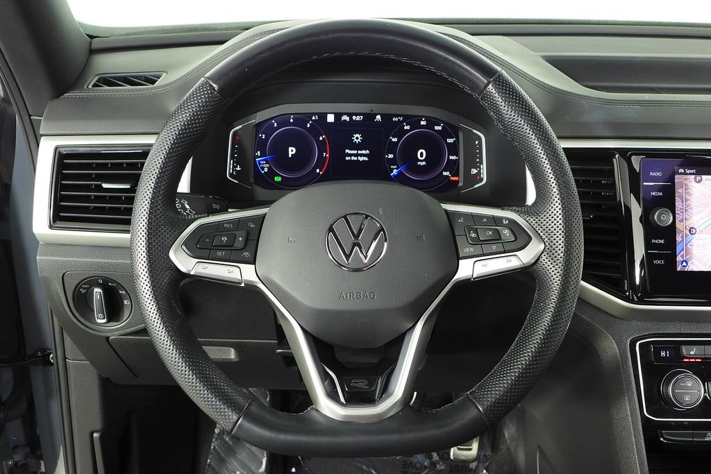 Certified Used 2022 Gray Volkswagen 3.6L V6 SEL Premium R-Line image 28