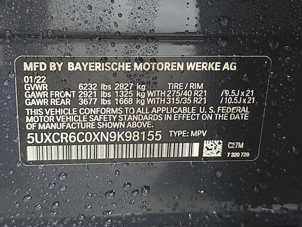 Certified Used 2022 Arctic Grey Metallic BMW xDrive40i image 27