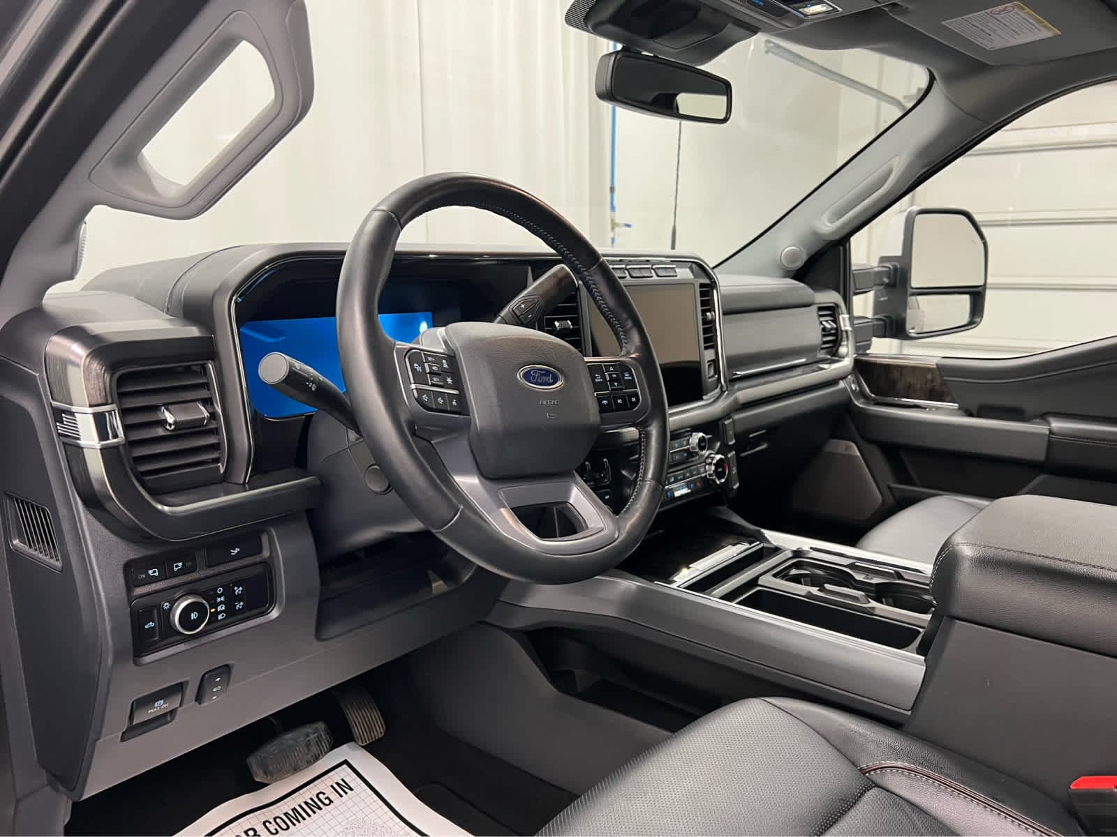 Used 2024 Carbonized Gray Metallic Ford LARIAT image 2