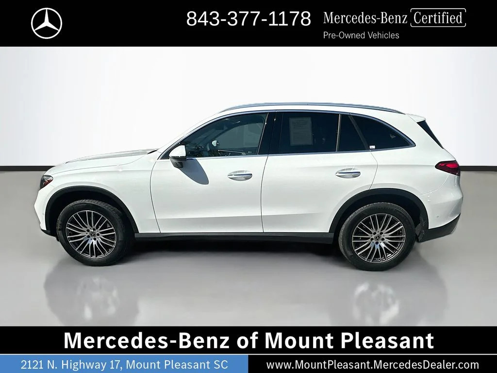 Certified Used 2025 Polar White Mercedes-Benz GLC 300 image 8