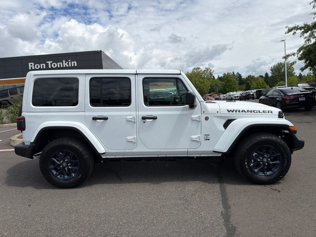 New 2026 Bright White Clearcoat Jeep 85th Anniversary Edition image 8