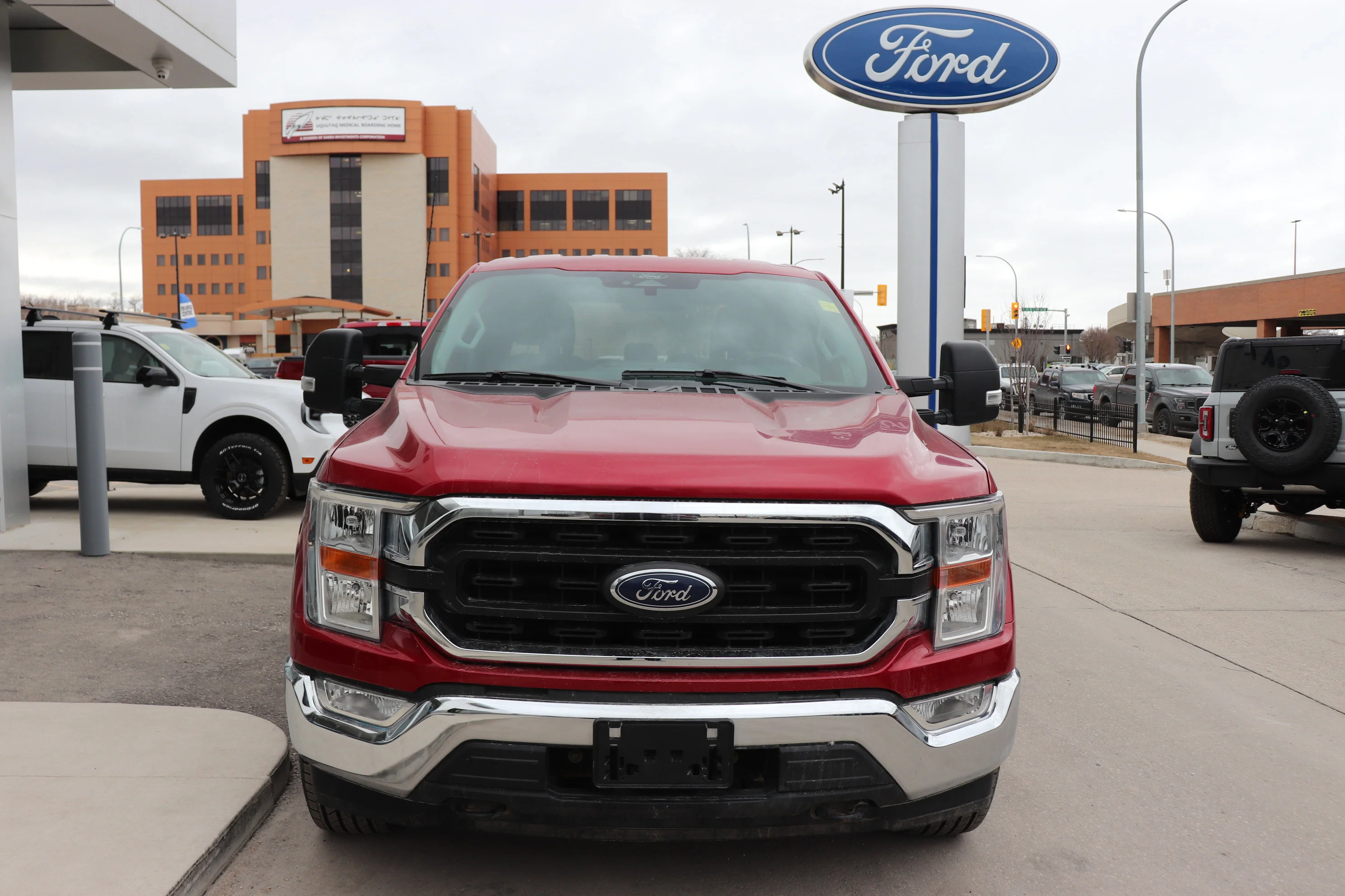 Certified Used 2022 Red Ford XL 4WD SuperCrew 5.5