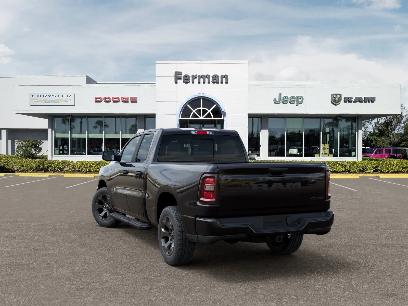 New 2026 Diamond Black Crystal Pearl-Coat Exterior Paint RAM Express image 4