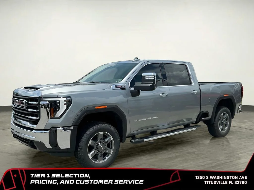 New 2026 Sterling Metallic GMC SLT image 2