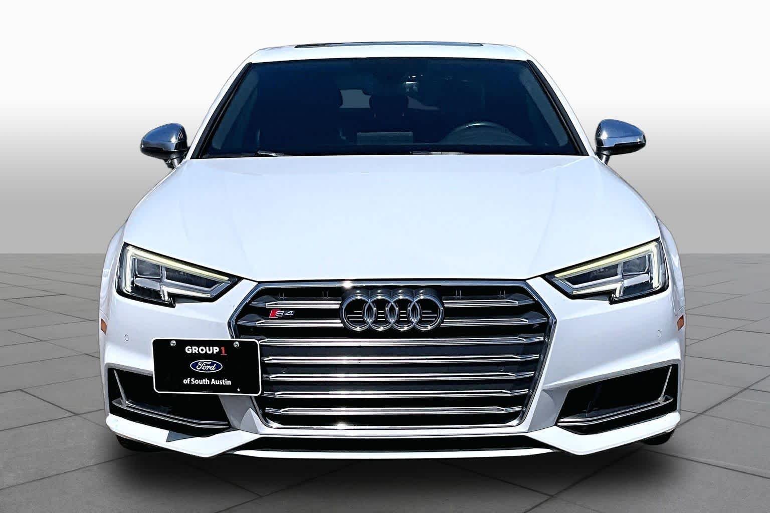 Used 2018 Glacier White Metallic Audi Premium Plus image 4