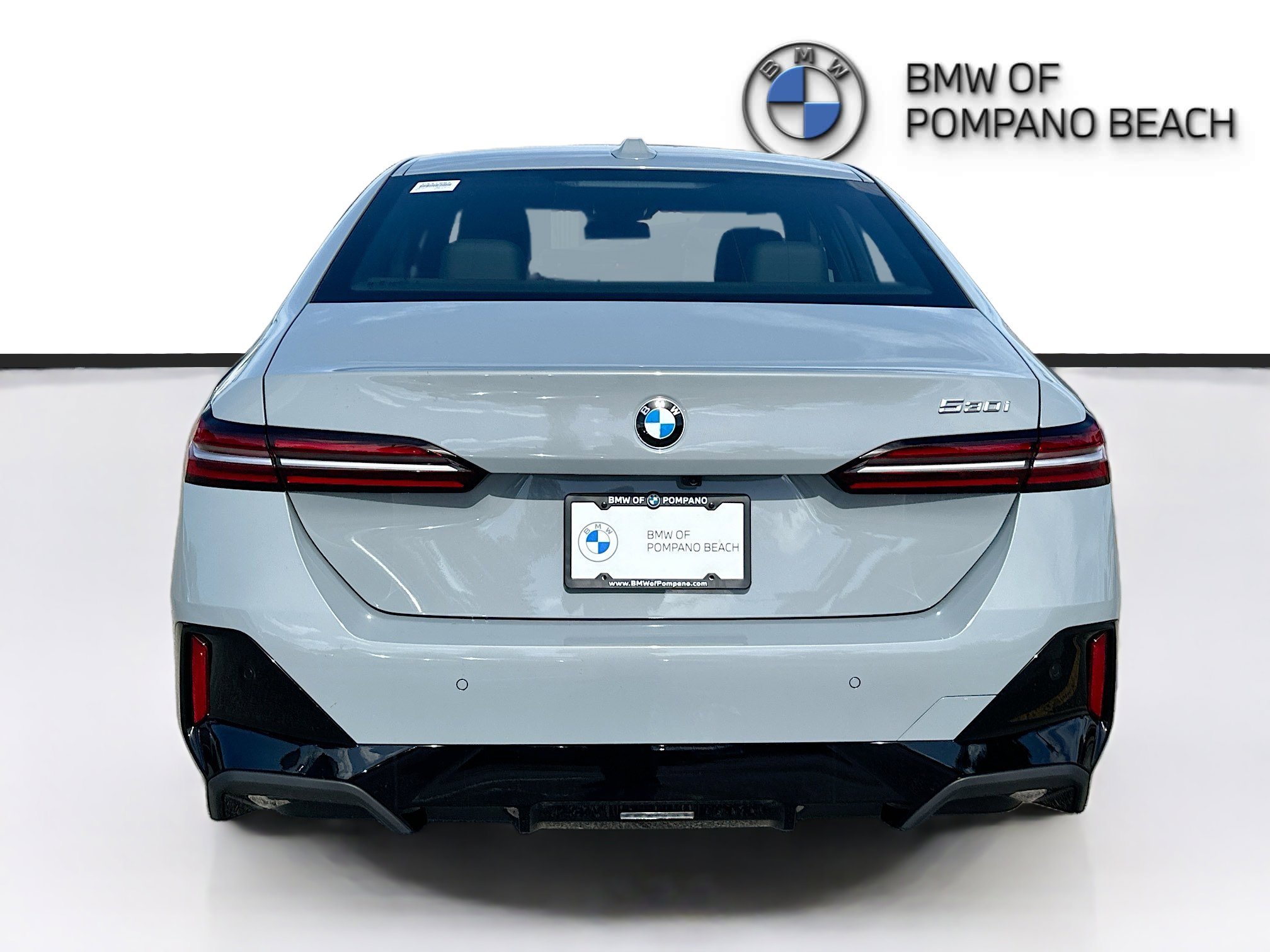 New 2026 Brooklyn Grey Metallic BMW 530i image 5