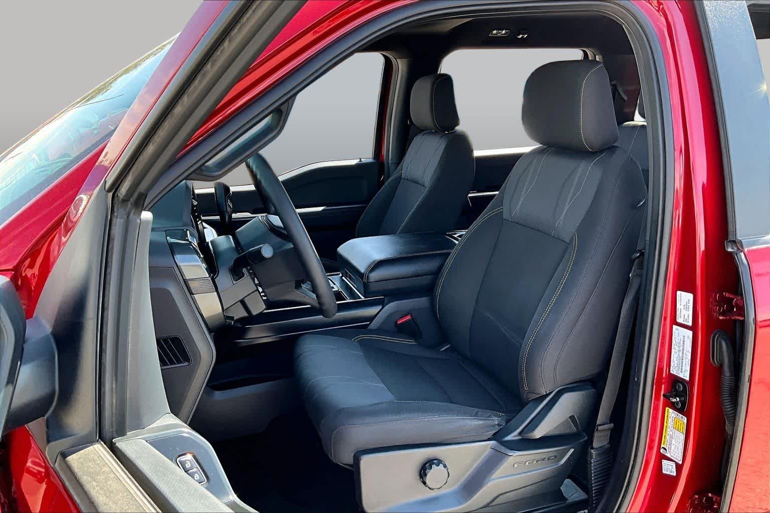 Used 2024 Rapid Red Metallic Tinted Clearcoat Ford STX image 8