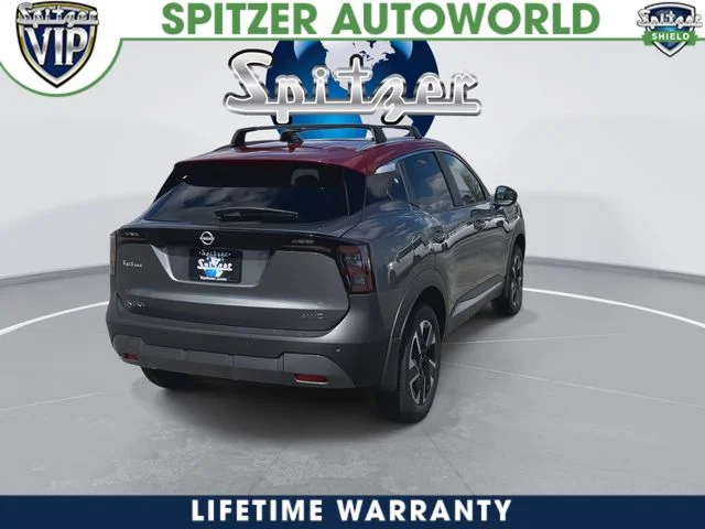 New 2026 Gun Metallic / Scarlet Ember Tintcoat Two-tone Nissan SV image 9