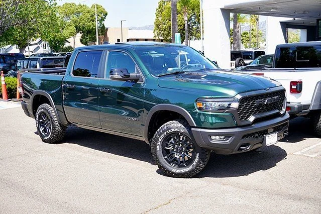 New 2026 Serrano-Green Metallic Exterior Paint RAM Rebel image 3