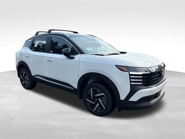 New 2026 Aspen White TriCoat / Super Black Two-tone Nissan SV image 7