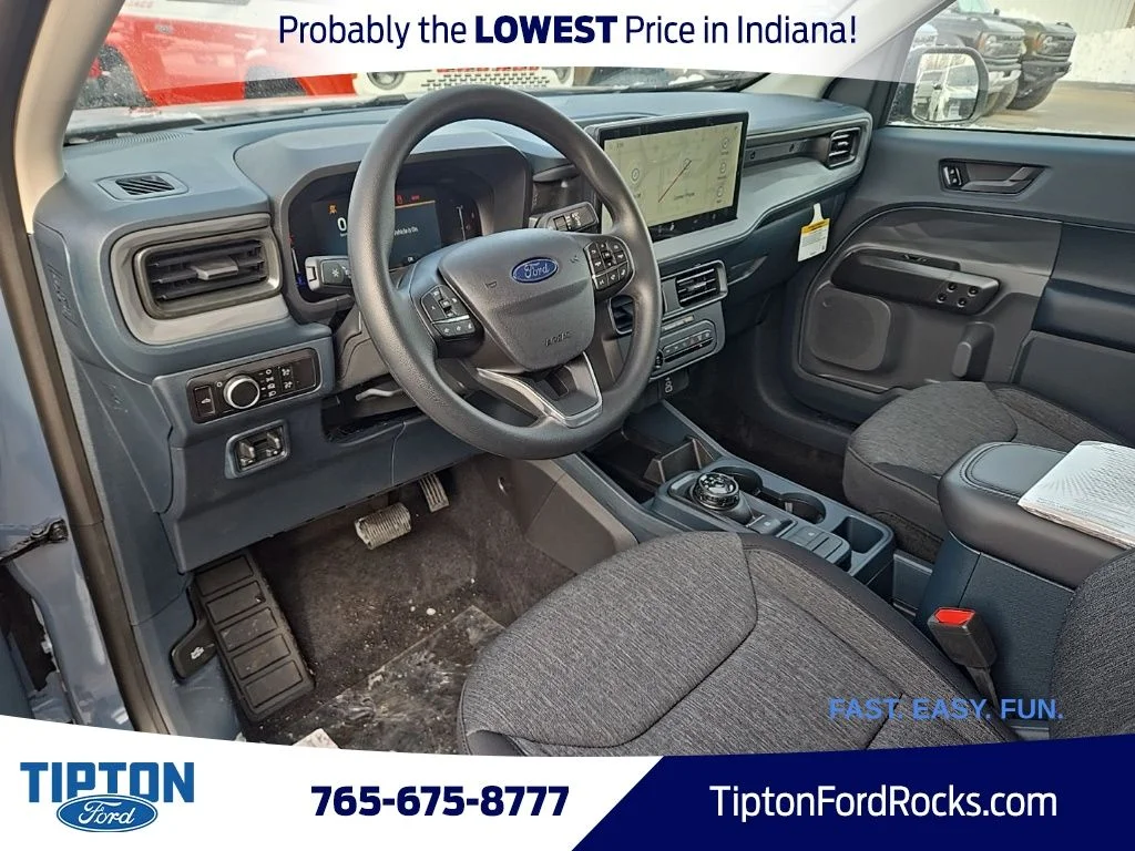 New 2026 Azure Gray Metallic Tri-Coat Ford XLT image 4