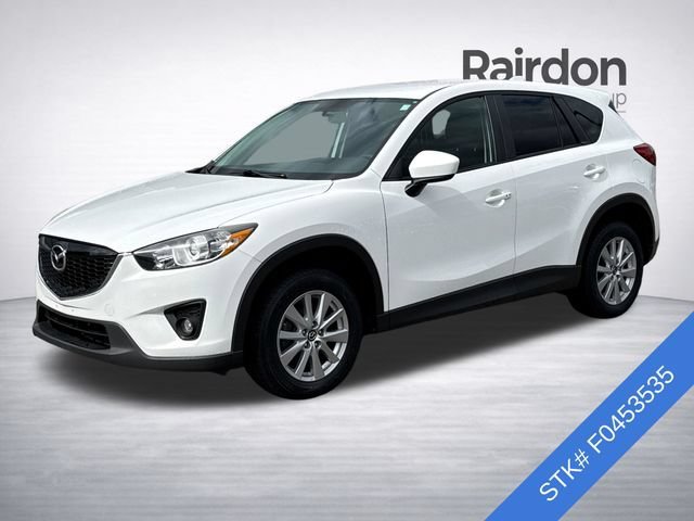 Used 2015 Crystal White Pearl Mica Mazda Touring image 3