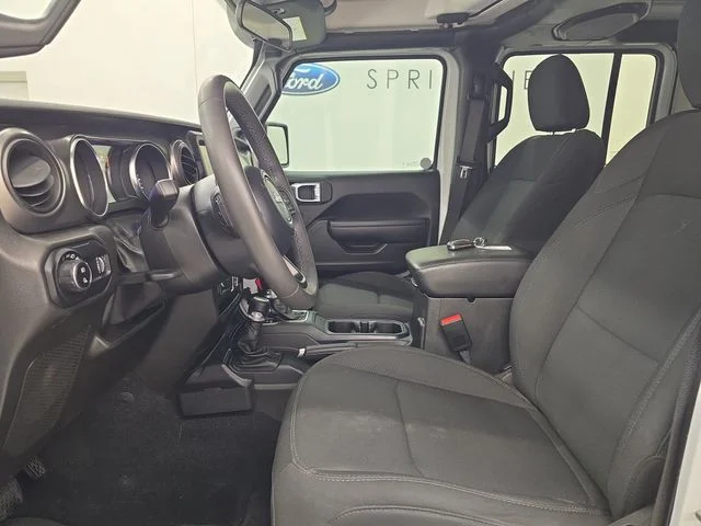 Used 2023 Bright White Clearcoat Jeep Sport S image 21