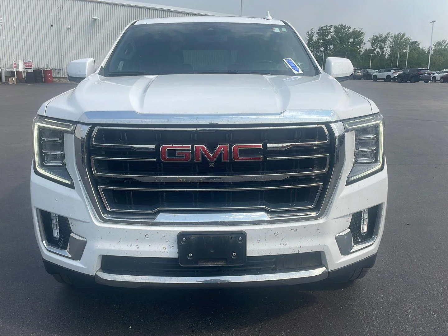 Used 2021 Summit White GMC SLT image 9