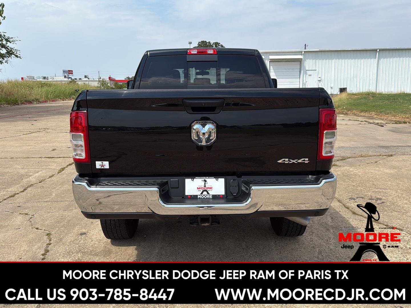 Used 2023 Diamond Black Crystal Pearlcoat Ram Tradesman image 6