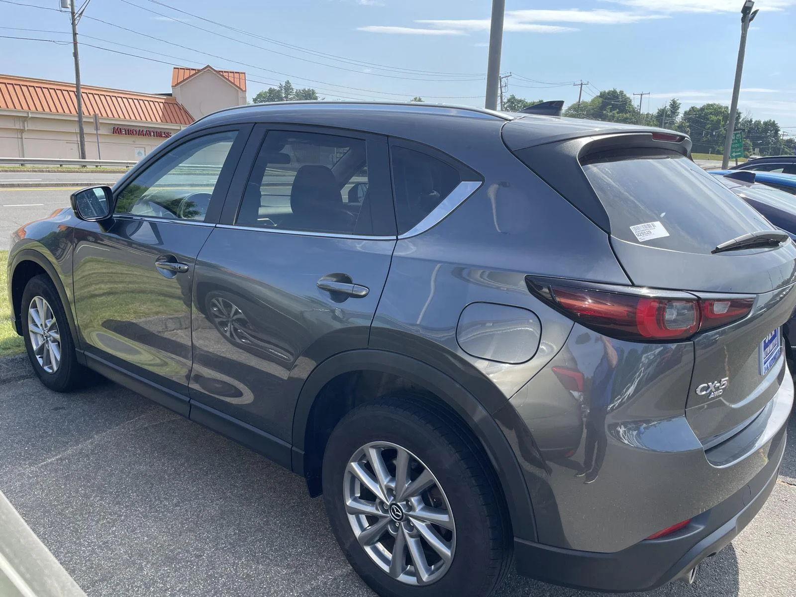 Used 2023 Machine Gray Metallic Mazda 2.5 S Select Package image 3