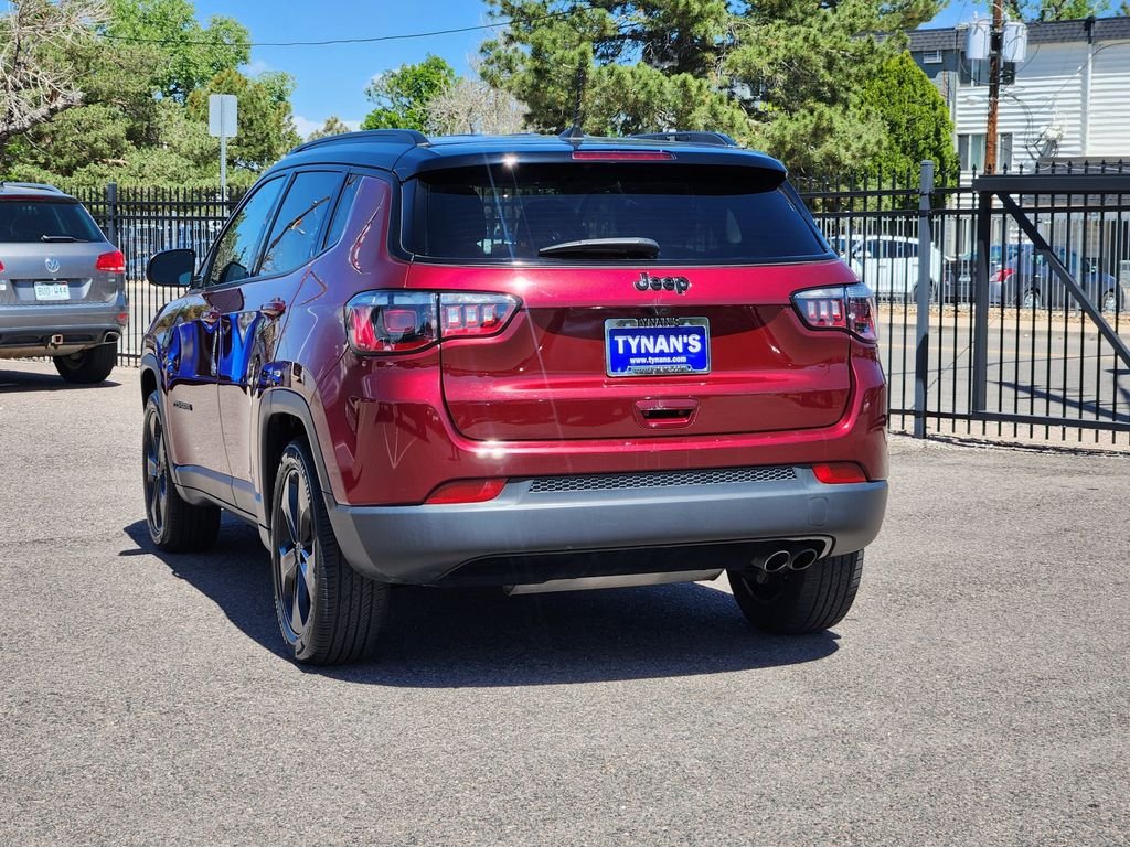 Used 2021 Red Jeep Latitude image 5
