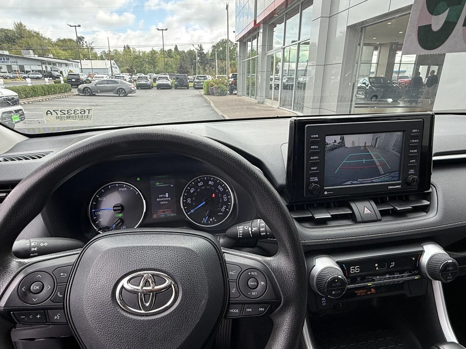 Used 2022 Silver Sky Metallic Toyota Hybrid XLE image 15