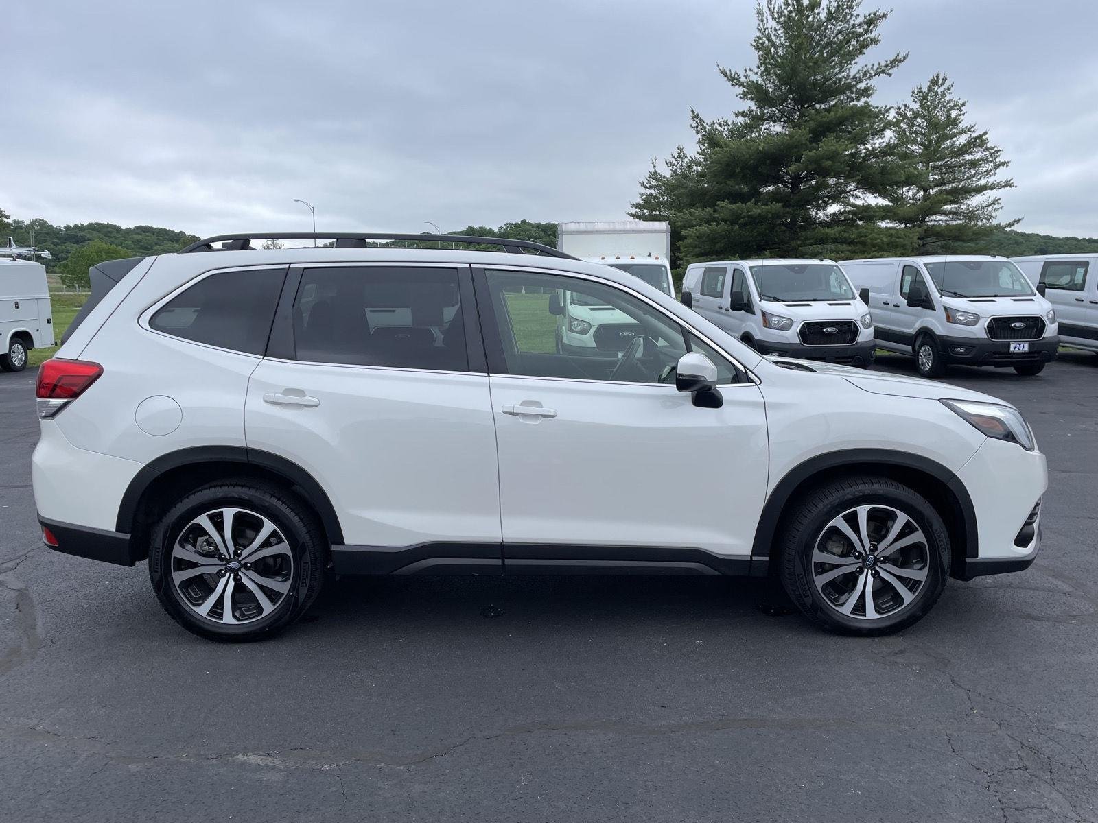 Used 2024 Crystal White Pearl Subaru Limited image 6