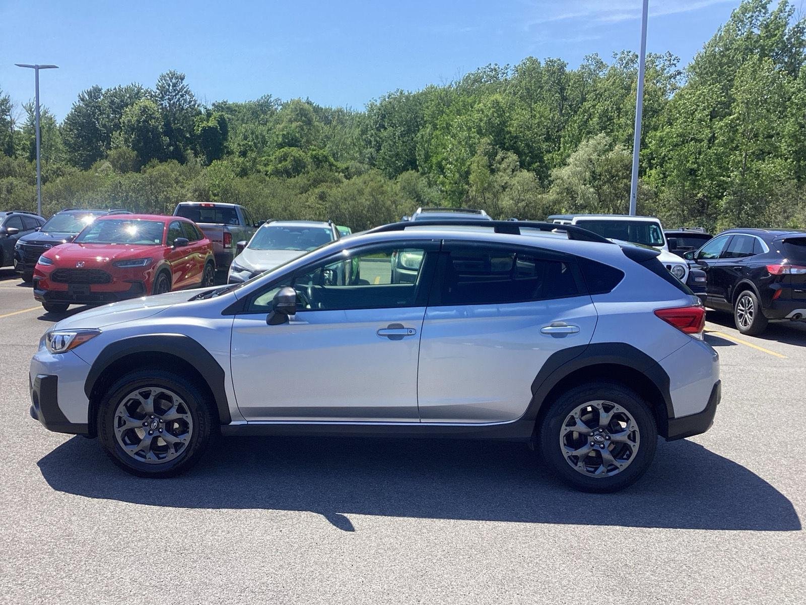 Used 2022 Ice Silver Metallic Subaru Sport image 4