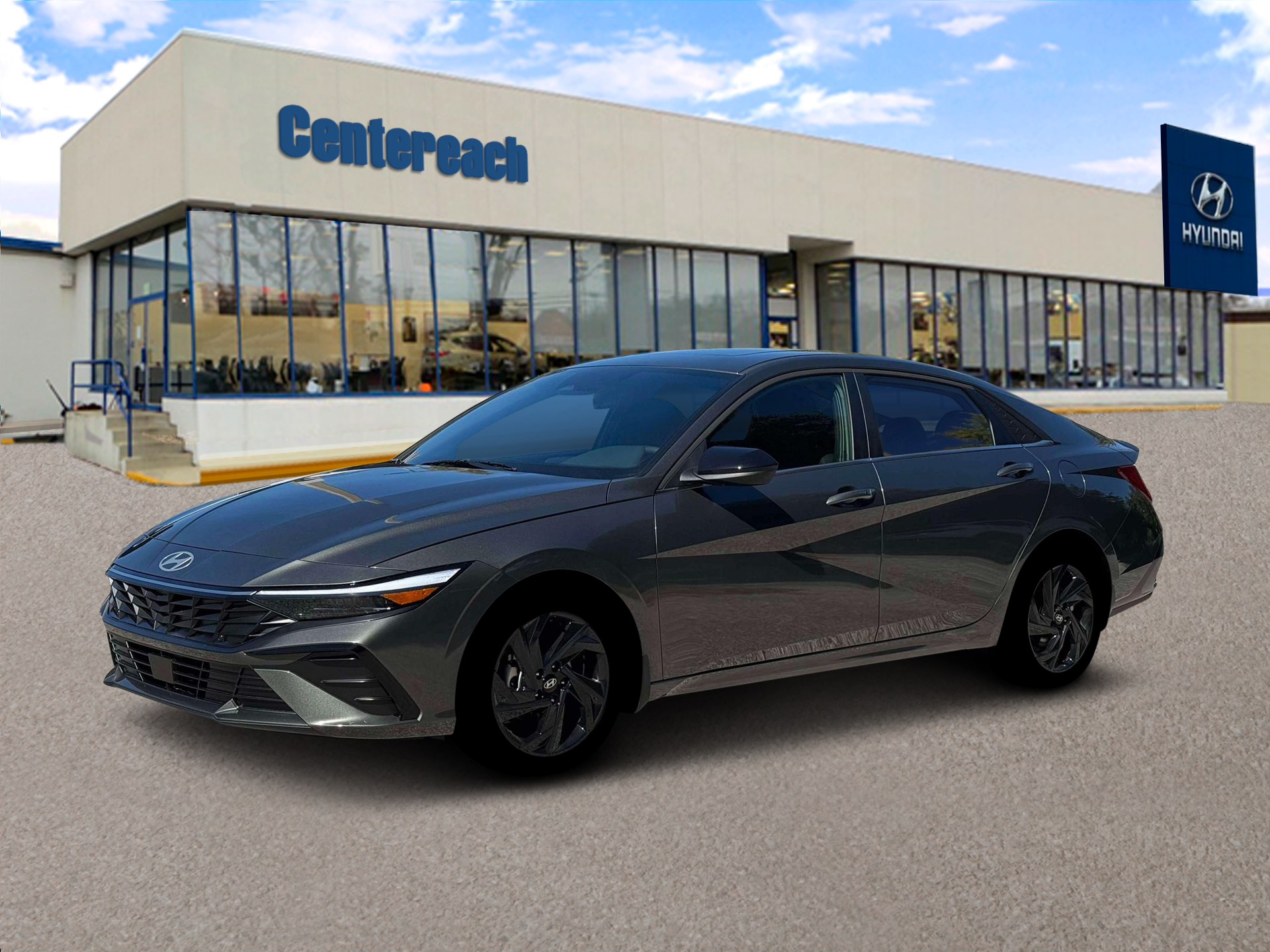 New 2026 Amazon Gray Hyundai SEL Sport image 2