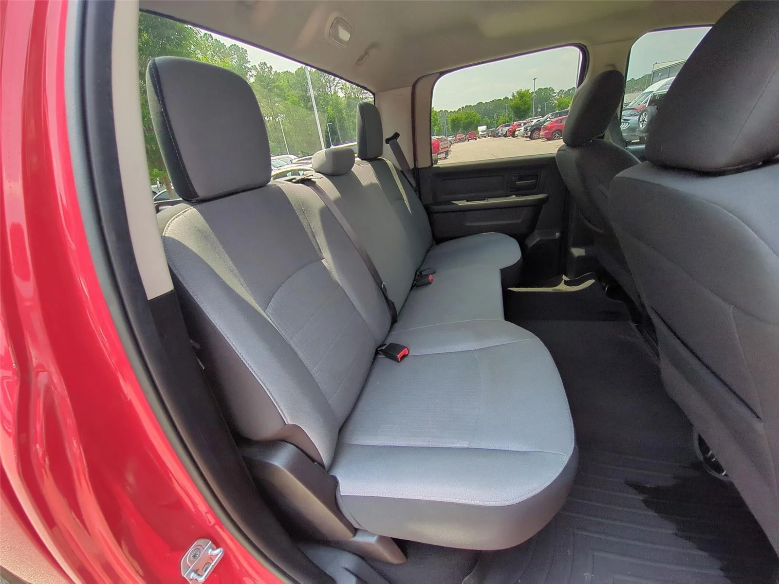 Used 2021 Flame Red Clearcoat Ram Tradesman image 33
