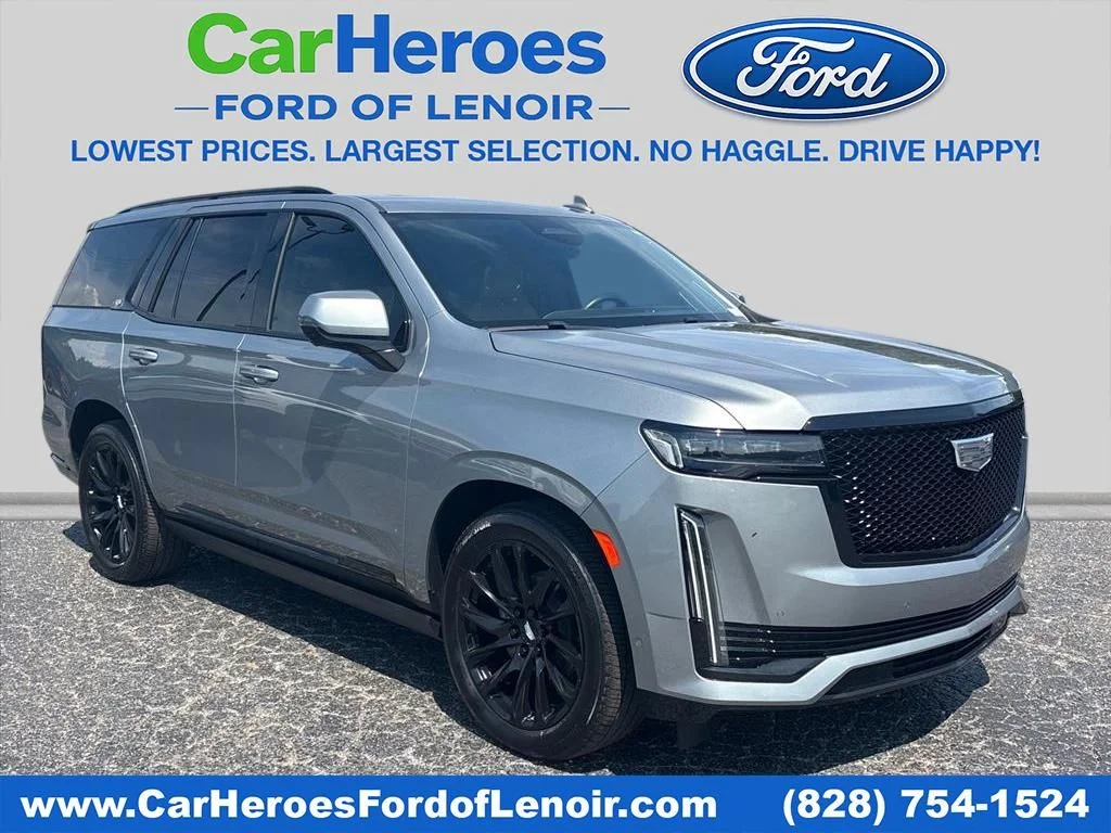 Certified Used 2024 Silver Metallic Cadillac Sport image 1