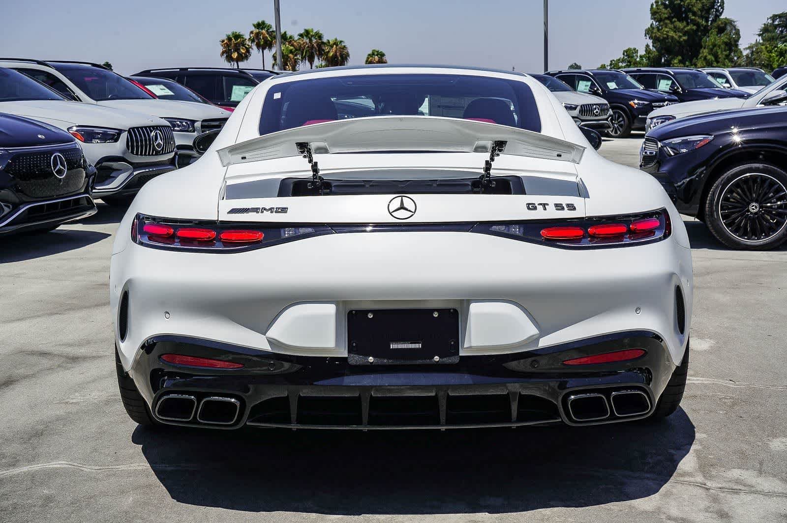 New 2026 MANUFAKTUR Moonlight White Magno Mercedes-Benz AMG® GT 55 image 5