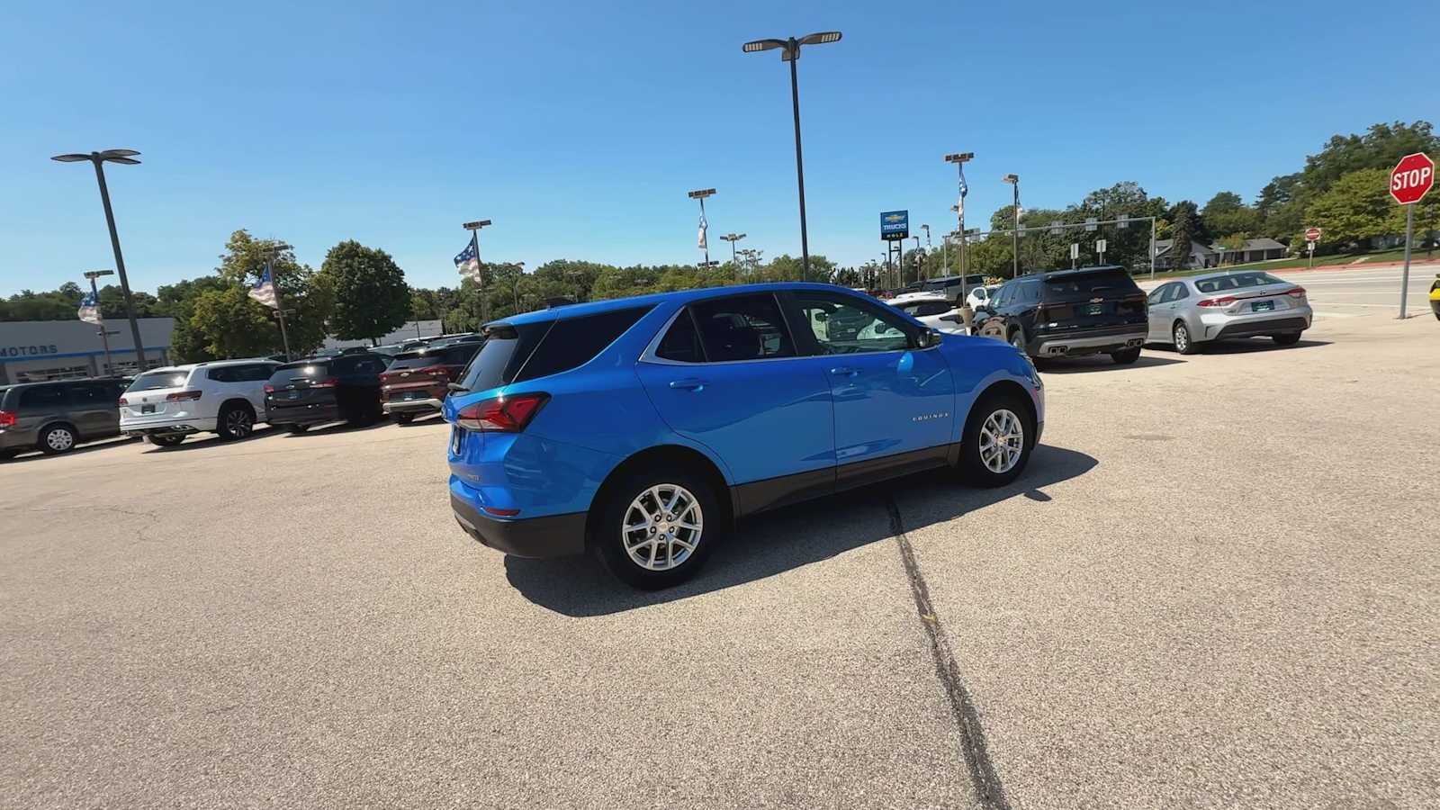 Certified Used 2024 Riptide Blue Metallic Chevrolet LT image 8