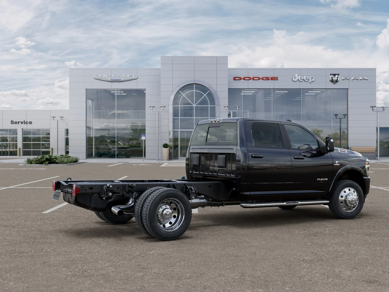 New 2026 Diamond Black Crystal Pearlcoat RAM Laramie image 58